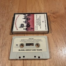 Blood Sweat And Tears 1969 s/t CASSETTE TAPE 1st US issue chicago traffic chase picture