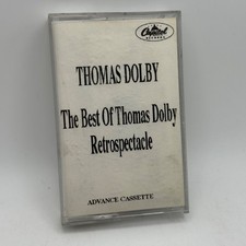 Retrospectacle (The Best Of Thomas Dolby) Cassette Capitol 1995 Synth-pop PROMO picture