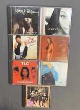 Ladies of 90's 2000s R&B CD Lot Of 7 CDs TLC Toni Braxton Brandy Mary J Envogue picture