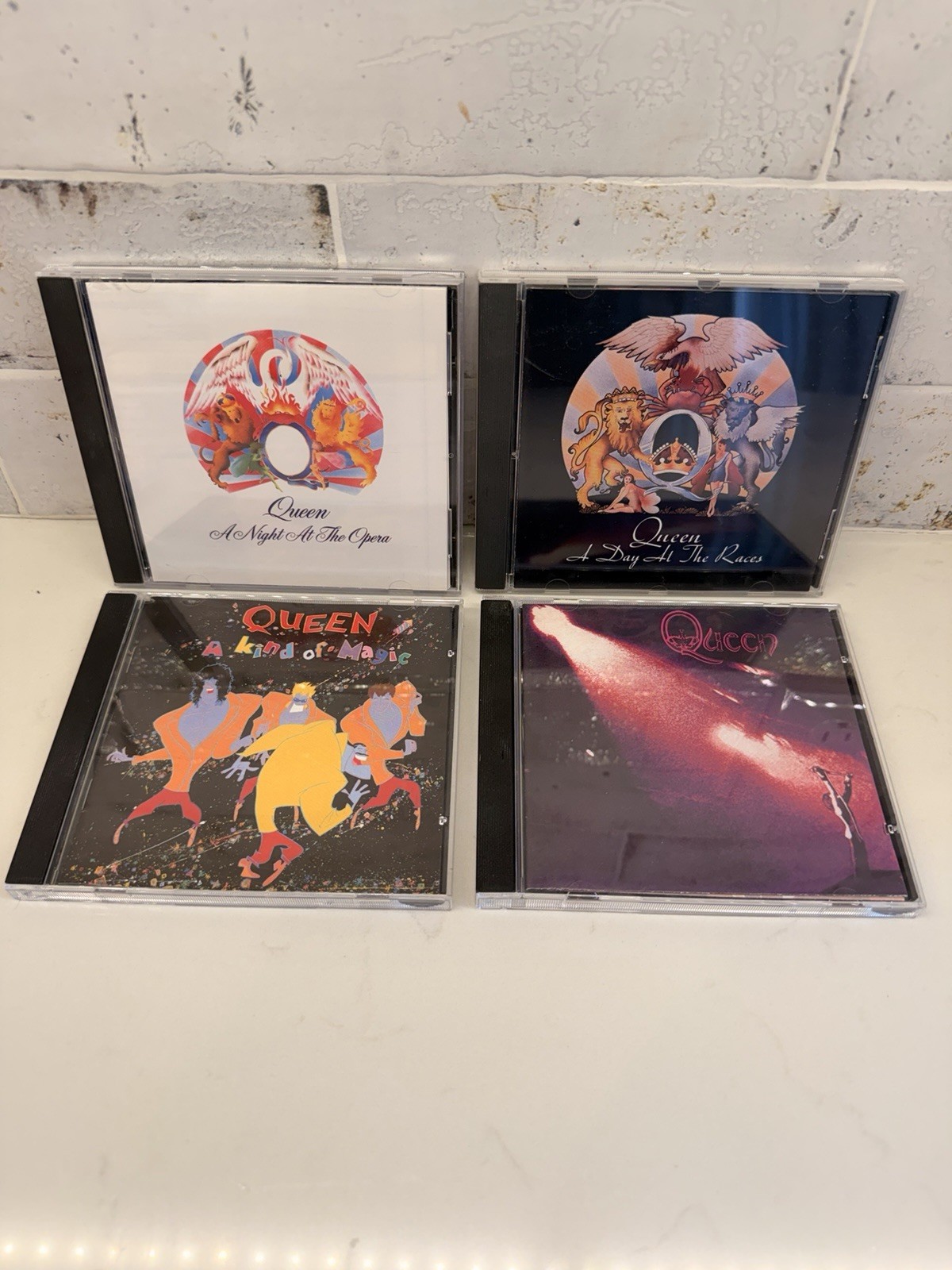 Queen 20 Year CD Lot - Night At The Opera, Day At The Races, Kind Of Magic 1991 
