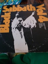 Black Sabbath Vol 4 LP Warner Bros BS 2602 1972 Green Label Gatefold picture