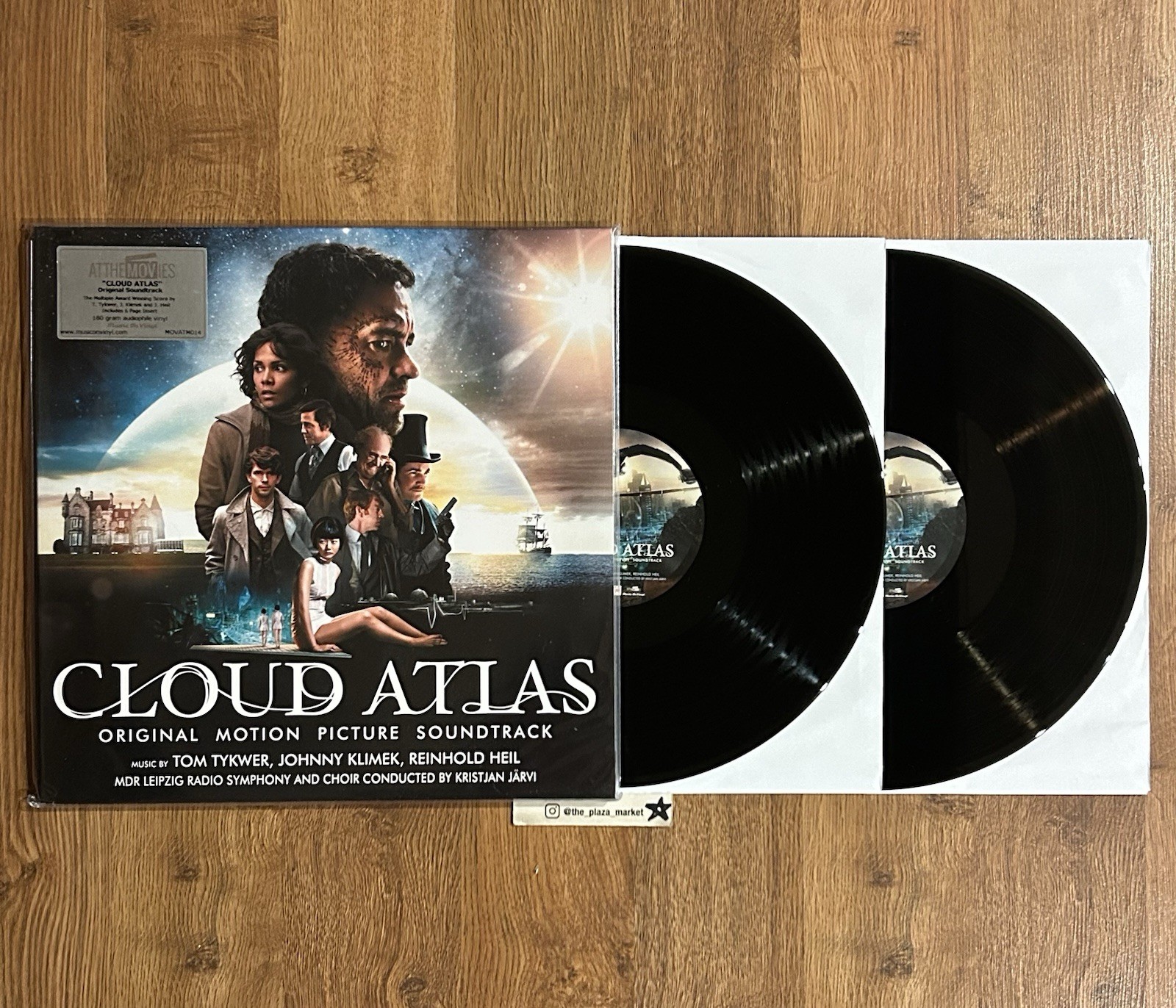 Cloud Atlas soundtrack vinyl record Rare out of print Tom Tykwer Hanks Halle