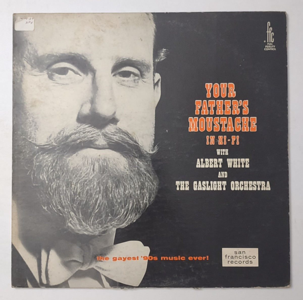 Your Father's Mustache in HI-FI vinyl record Albert White M33002 Tested Works