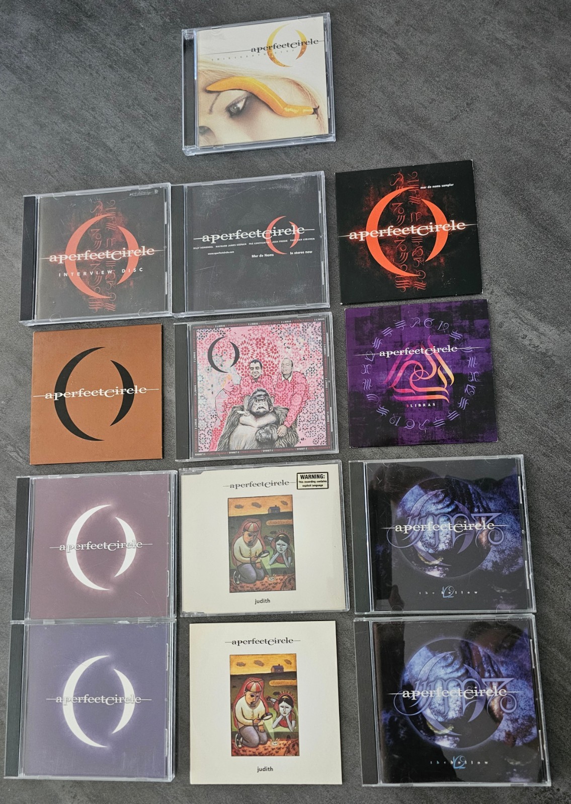A Perfect Circle Rare CDs Promos/Sampler/Singles/Interview Tool Puscifer Maynard