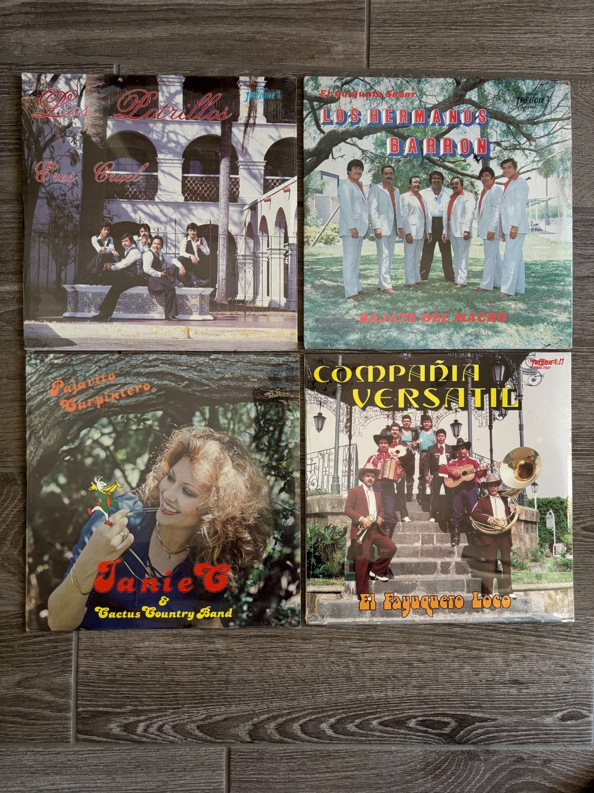 Lot of 4 FREDDIE RECORDS Tejano Lp's Corpus Christi Texas Sealed New (3)
