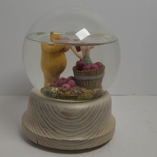 Disney Classic Pooh Piglet Vintage Music Snow Globe 