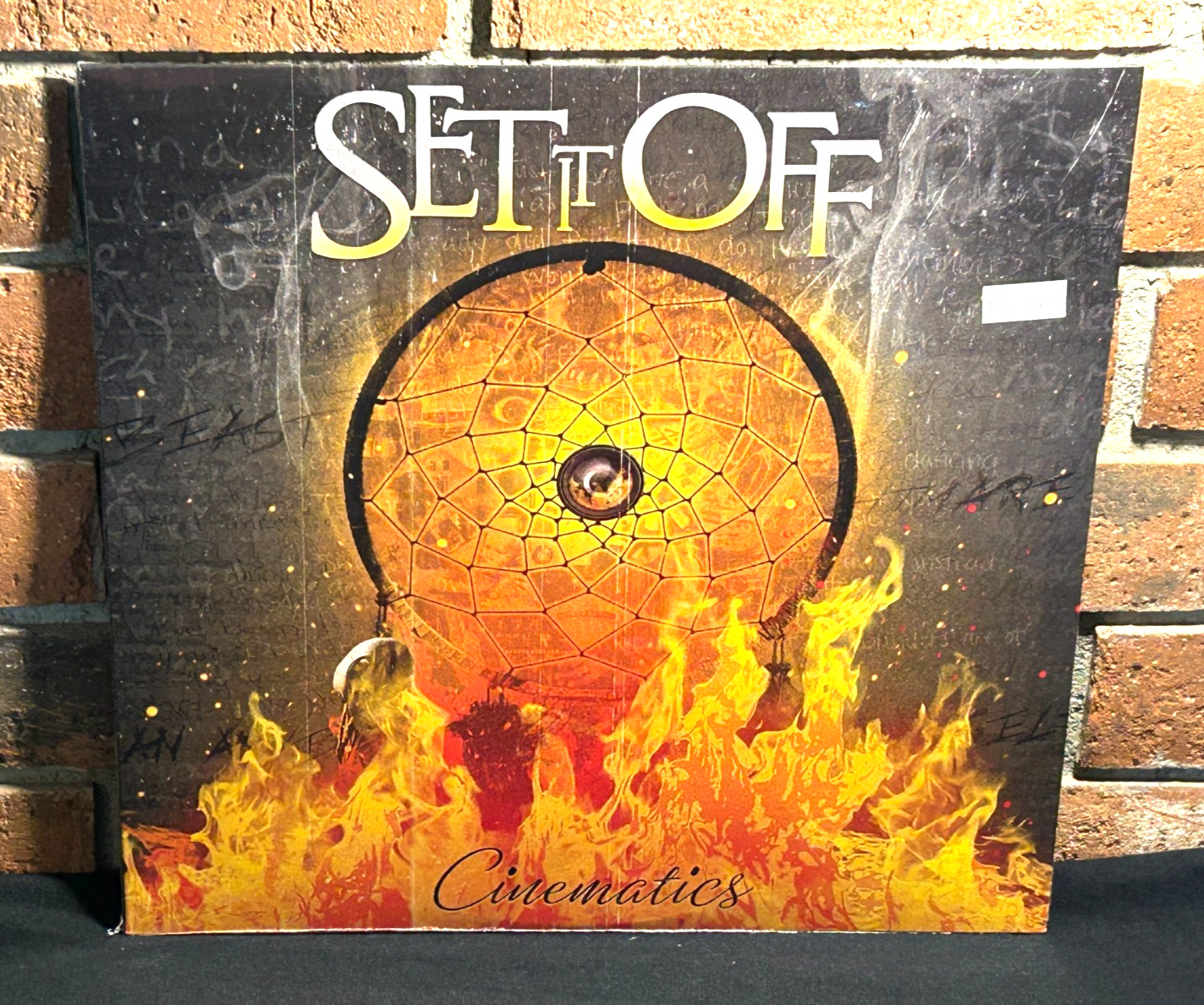 SET IT OFF - Cinematics, Limited CLEAR SPLATTER COLORED VINYL LP New & Sealed