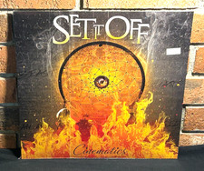 SET IT OFF - Cinematics, Limited CLEAR SPLATTER COLORED VINYL LP New & Sealed picture