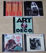 Hollywood Ladies Sing, 5 CD Lot: Rita Hayworth, Jean MacDonald, Marlene Dietrich picture