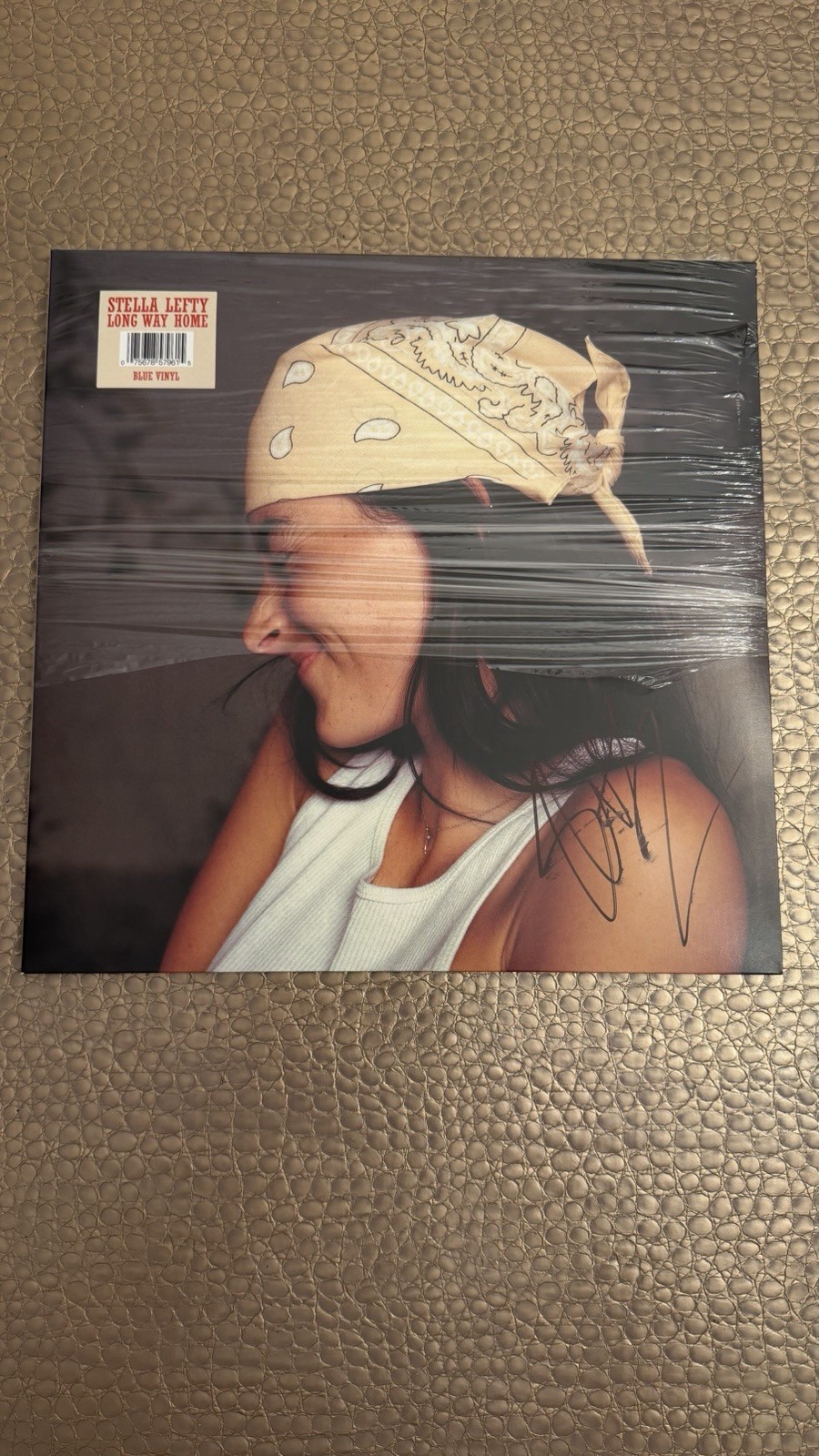 Autographed - Stella Lefty - Long Way Home - Blue Vinyl