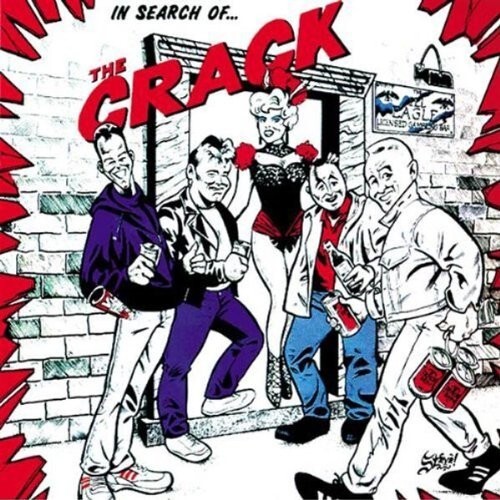 THE CRACK - IN SEARCH OF THE CRACK LP VINYL RECORD oi punk rock