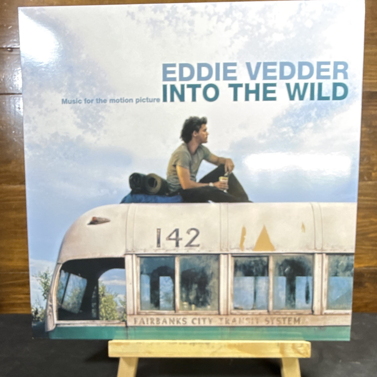Eddie Vedder Into The Wild Soundtrack Blue Colored Vinyl LP 12