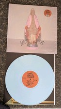 SIGNED The Format Boycott Heaven Indie Ceramic Blue Vinyl Record Nate Ruess (B) picture