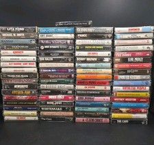 Vintage Cassette Tape Lot Of 69 - Aerosmith, Whitesnake, The Cars... picture