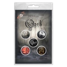 Opeth Classic Album Covers 5 Button Badge Pack Officially Licensed picture