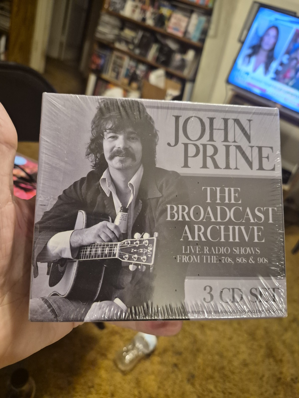 NEW John Prine The Broadcast Archive 3 CD Import Box Set 