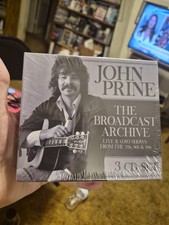 NEW John Prine The Broadcast Archive 3 CD Import Box Set  picture