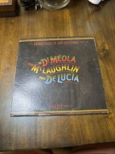 John McLaughlin Al Di Meola Paco De Lucia Friday Night In San Francisco LP picture