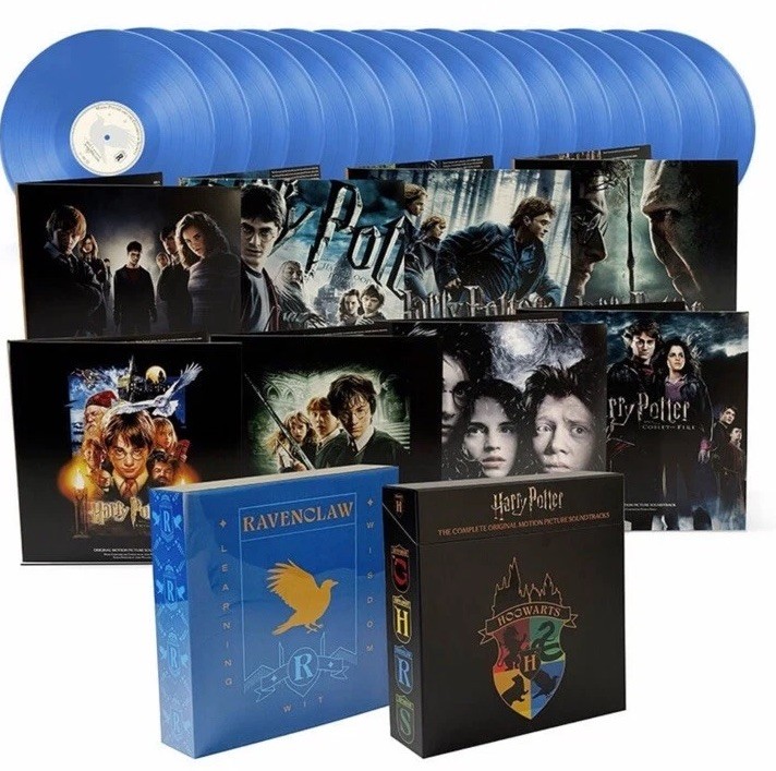 Harry Potter Complete Original Motion Picture Vinyl Soundtracks 18LP Ravenclaw