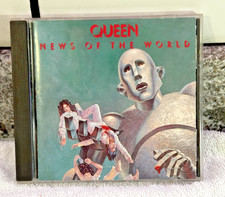 QUEEN News Of The World Japan Rare Vintage CD CP32-5314 1A3 Freddie Mercury picture