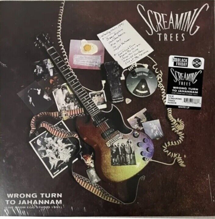 Screaming Trees-Wrong Turn To Jahannam Live White Vinyl LP-Lanegan-RSD-Brand New