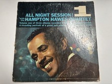 Hampton Hawes Quartet 1958 First Mono Press All Night Session Vo 1 Vinyl LP Jazz picture