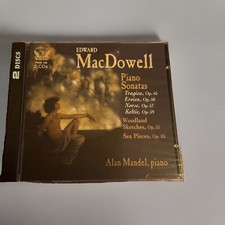 EDWARD MACDOWELL - Piano Works: 4 Sonatas / Tragica / Eroica / Norse - CD - RARE picture
