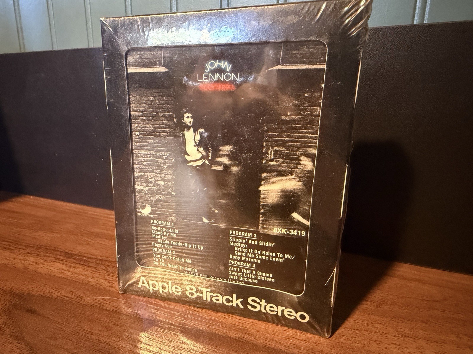 John Lennon Rock ‘N’ Roll Apple Records 8 Track Tape Sealed Extremely Rare VHTF