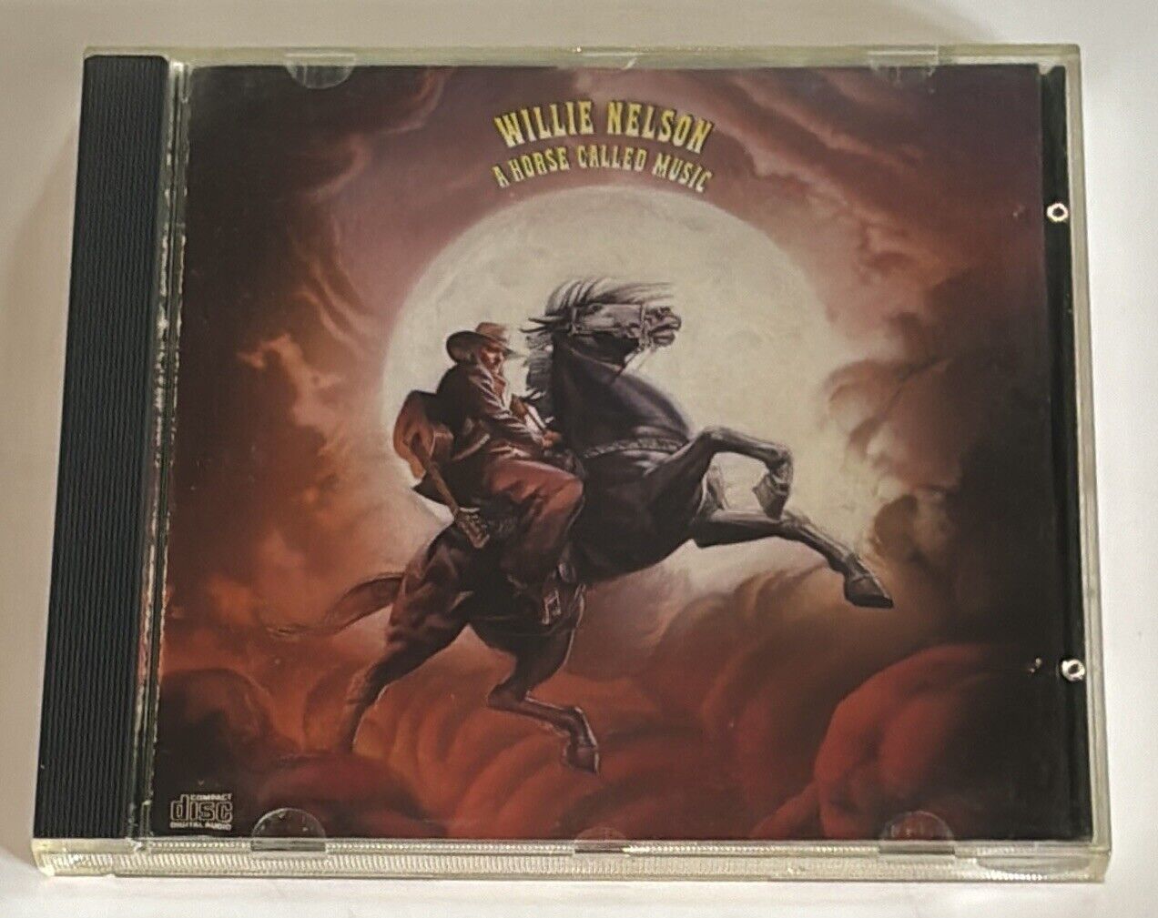Vintage Willie Nelson A Horse Called Music 1989 CBS CD Tested
