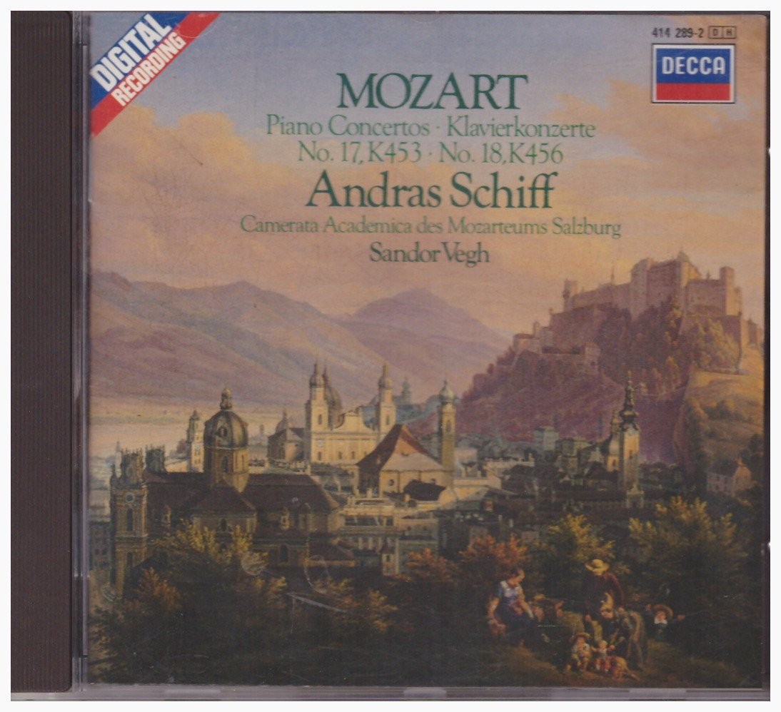 Mozart: Piano Concerti No.17, K.453 & 18, K.456