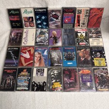 Rock Metal Misc Cassette Collection Lot Of 28 picture