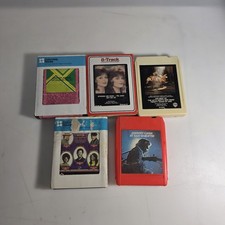 Vintage Country 8 Track Lot of 5 Johnny Cash The Judds Nitty Gritty Dirt Band picture