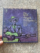 Hank Williams Stereo Tape Mgx 3955 The Spirit Of Hank Williams MGM records picture