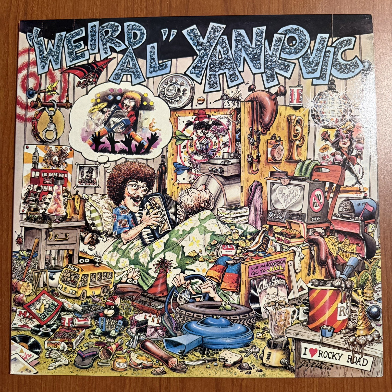 🎵“Weird Al” Yankovic – Self-Titled Debut LP – 1983 Vinyl – EXCELLENT CONDITION