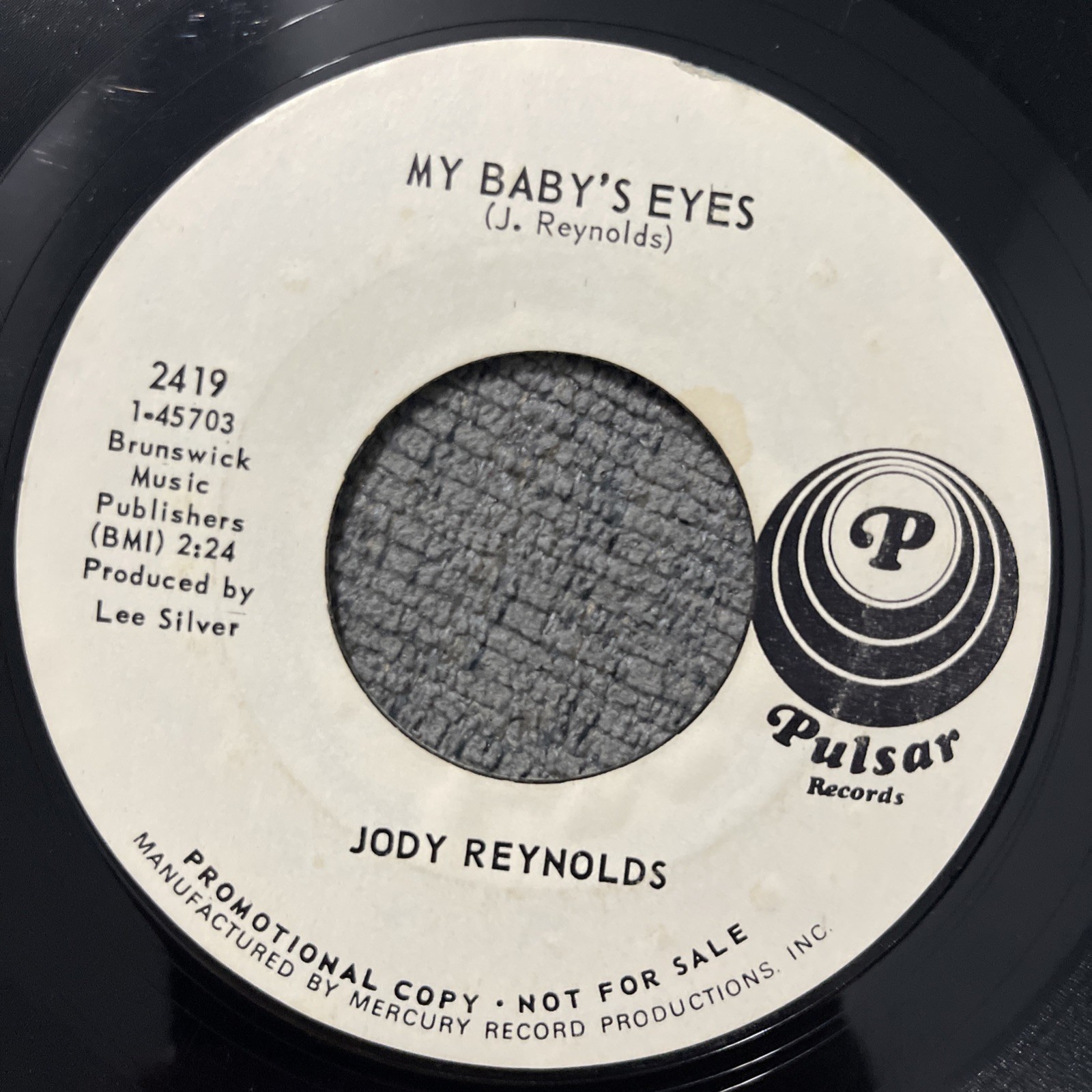 JODY REYNOLDS-Endless Sleep / My Baby's Eyes-Vinyl - 7