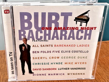 Burt Bacharach One Amazing Night CD picture