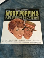 Walt Disney Mary Poppins 1964 Vinyl LP Record Album Super Clean See Pics picture