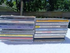 Vintage Classical Music 19 CD Lot - Gershwin, Chopin, Horowitz, Compilations picture