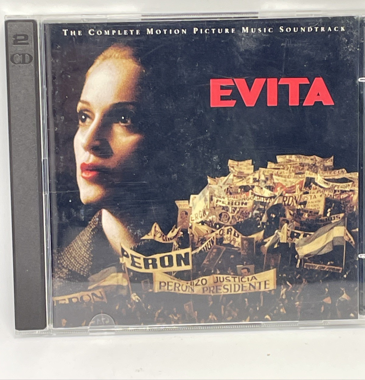 Evita The Complete Motion Picture Music Soundtrack 2-Disc CD Set VG