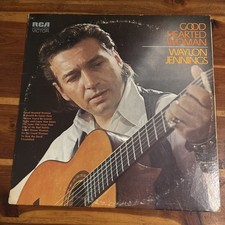 WAYLON JENNINGS • Signed Good Hearted Women Album Vinyl Record LP picture