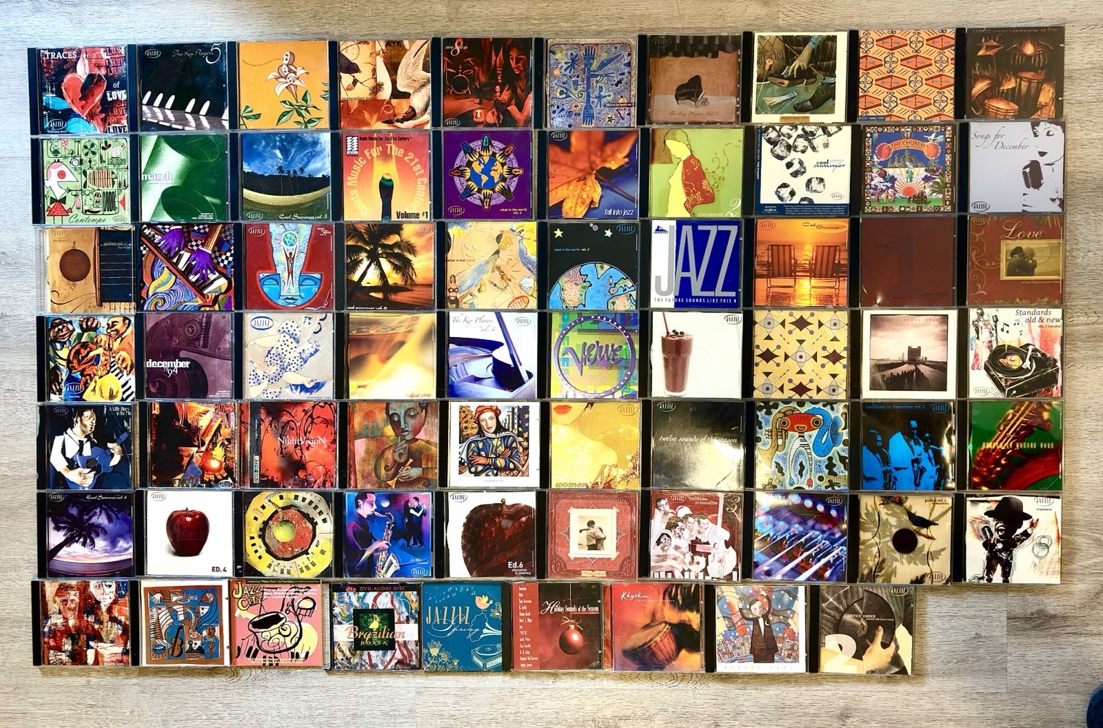 Massive JAZZIZ Collection (over 70 CD Volumes Of The Best Worldwide Jazz Music)