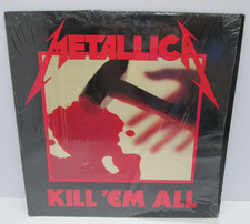 Metallica Kill Em All 1983 OG First Press Vinyl Silver label Megaforce MRI 069 picture