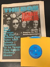 Vtg The Bob Rock Magazine & Flexi 45 Teenage Fanclub Viva Saturn Cramps picture
