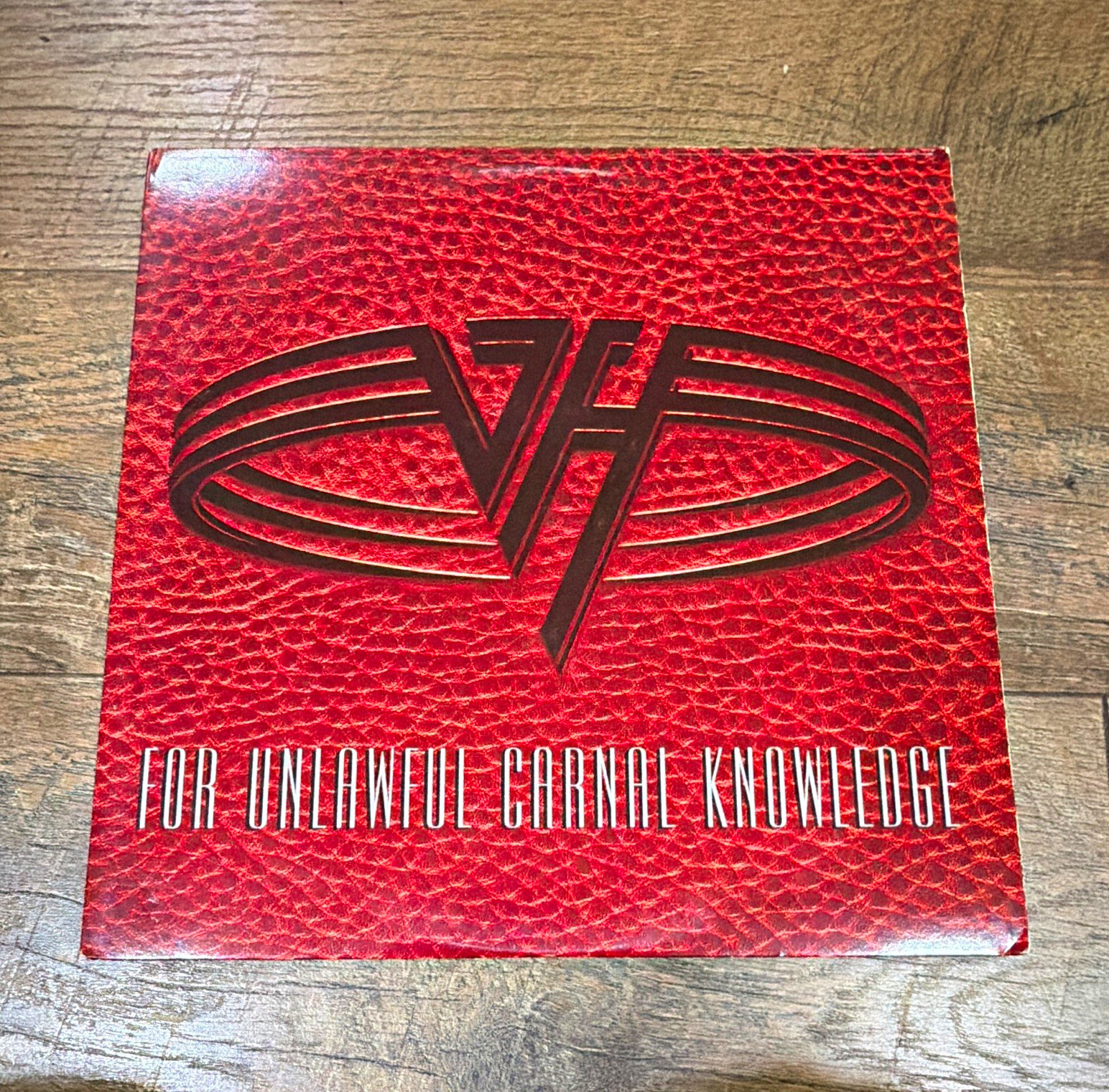 Van Halen For Unlawful Carnal Knowledge vinyl record 1991 Metal Club Edition