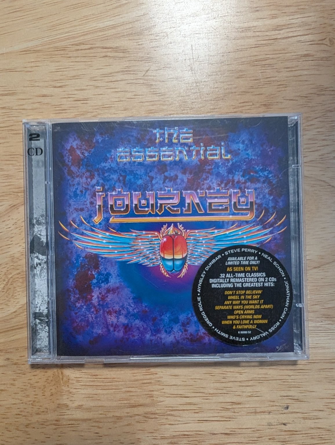 Journey - The Essential Journey 2 CD 2001 Digitally Remastered Classic Rock