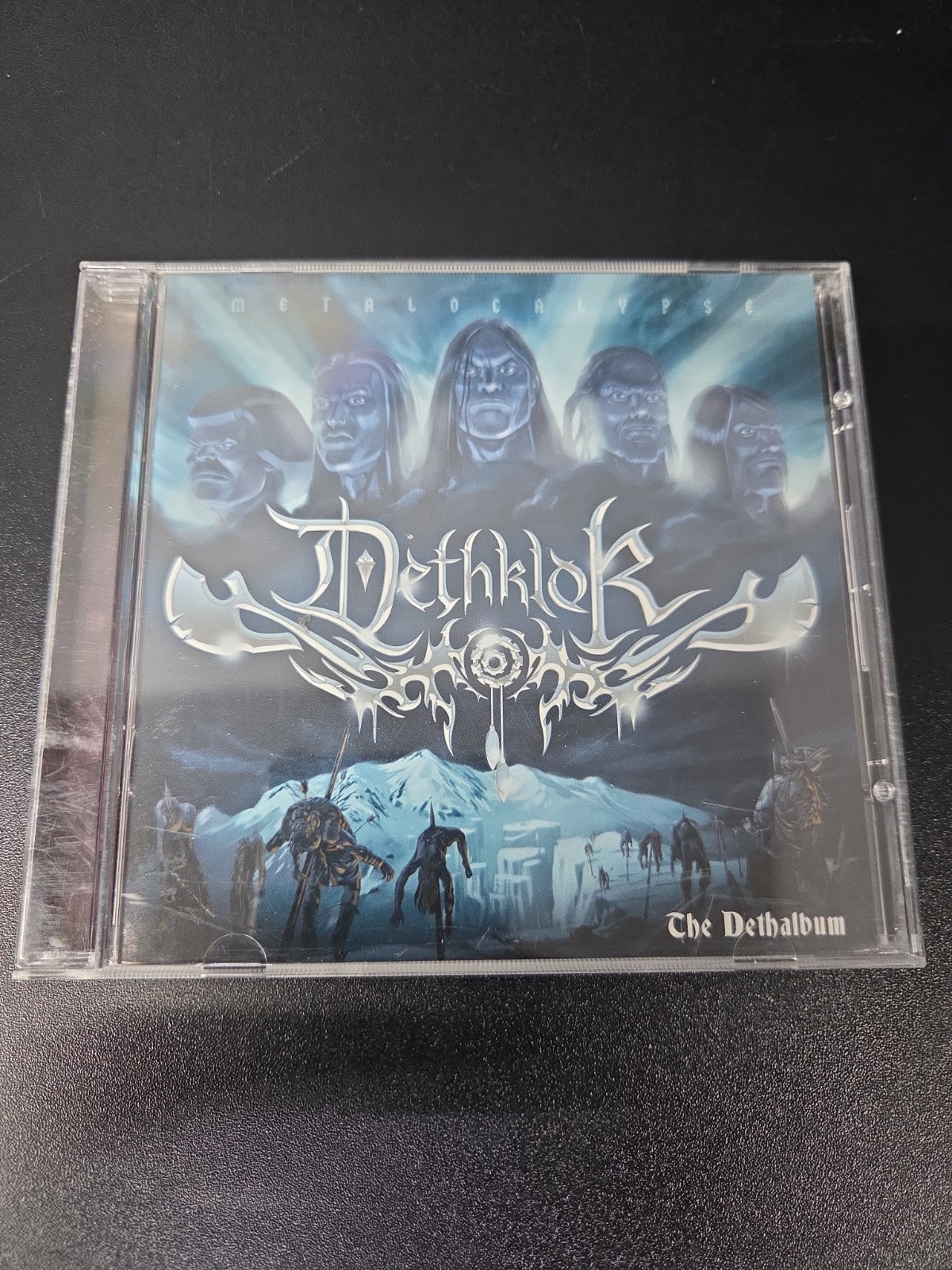 Dethklok The Dethalbum Cd 2007 1st Press Adult Swim Metalocalypse OOP/RARE