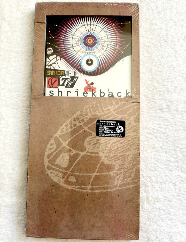 SHRIEKBACK CD SEALED LONGBOX SACRED CITY PROMO BASTARD SON OF ENOCH BOX SET LP