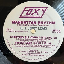 Manhattan Rhythm Featuring The Smithcox Organization – Manhattan Rhythm • Rare picture