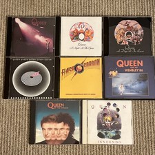 Queen - 9 CD LOT I Night At The Opera Day At The Races Jazz Flash Gordon Wembley picture