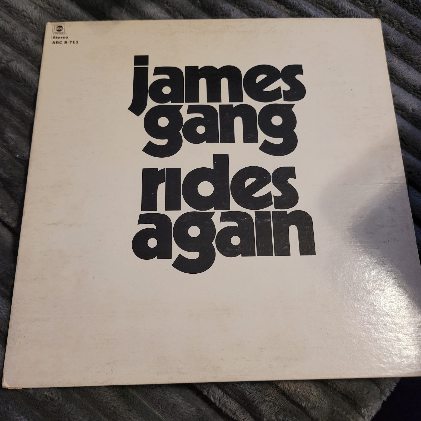 James Gang, Rides Again ,1970 ABC R. Club Press. VG+/EX Cond. Playtested 